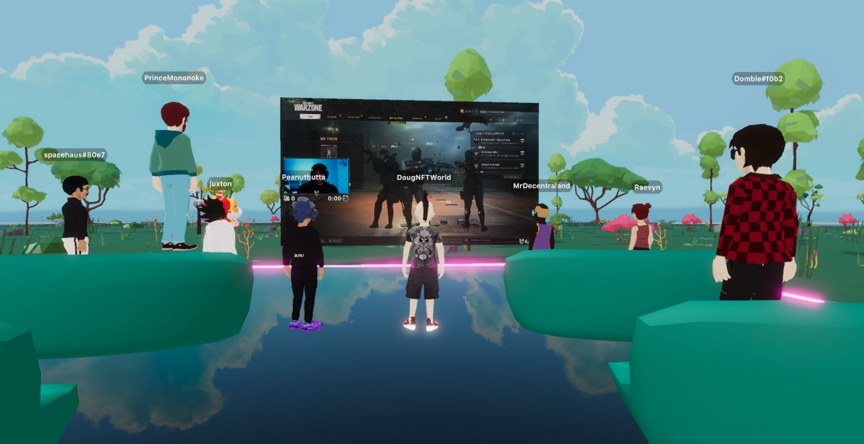 HOW DO I STREAM VIDEO ON DECENTRALAND